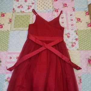 Red dress